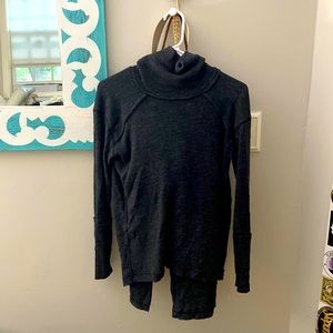 Free people black sweater